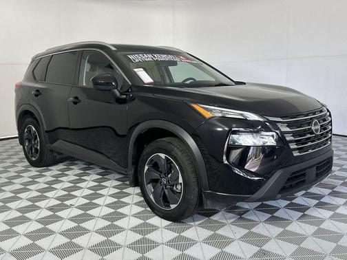 Super Black 2024 Nissan Rogue SV