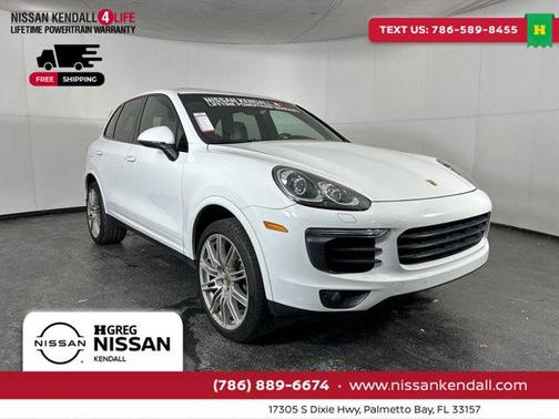 2017 Porsche Cayenne Platinum Edition