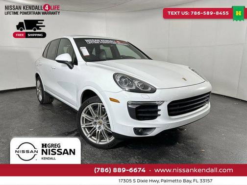 2017 Porsche Cayenne Platinum Edition
