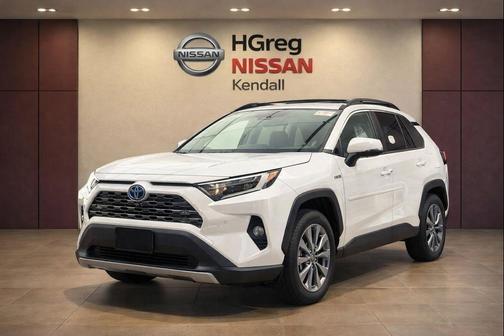 Wind Chill Pearl 2024 Toyota RAV4 Hybrid Limited