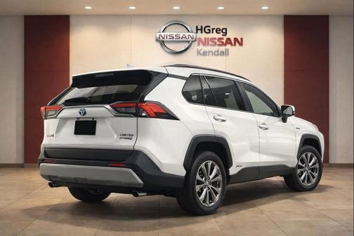 Wind Chill Pearl 2024 Toyota RAV4 Hybrid Limited