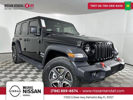 2018 Jeep Wrangler Unlimited Sport