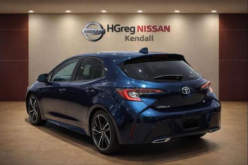 Galactic Aqua Mica 2019 Toyota Corolla SE
