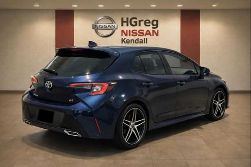 Galactic Aqua Mica 2019 Toyota Corolla SE