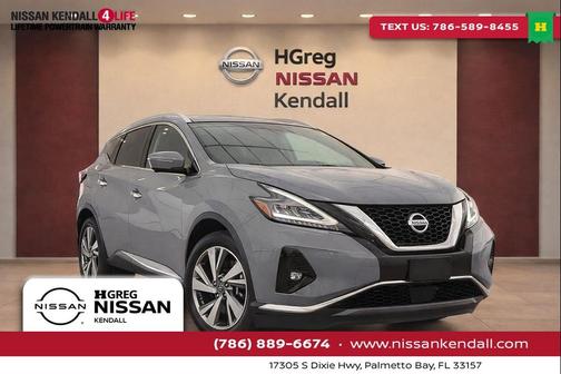 Boulder Gray Pearl 2021 Nissan Murano SL Intelligent AWD