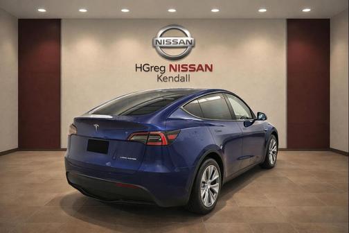 Deep Blue Metallic 2022 Tesla Model Y Long Range Dual Motor All-Wheel Drive