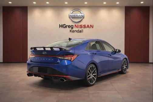 Intense Blue 2023 Hyundai ELANTRA N Base