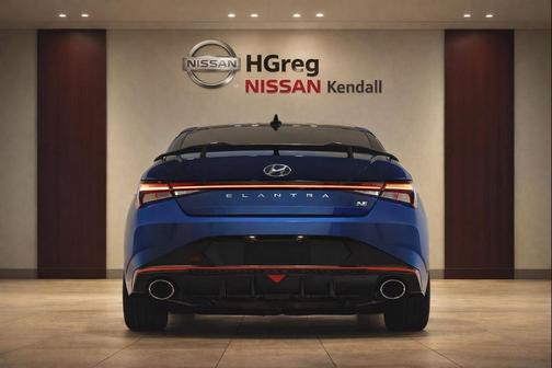 Intense Blue 2023 Hyundai ELANTRA N Base