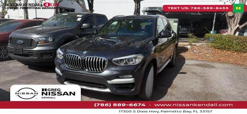 2019 BMW X3 sDrive30i