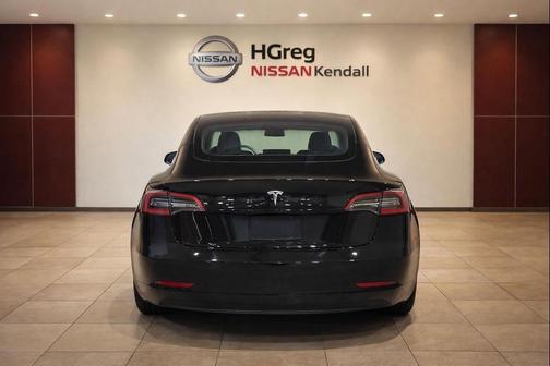 Solid Black 2021 Tesla Model 3 Standard Range Plus
