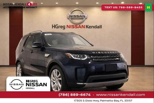 Loire Blue Metallic 2017 Land Rover Discovery HSE