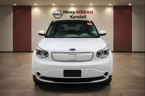 Clear White 2017 Kia Soul EV +