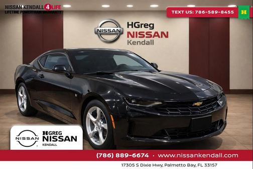 Black 2022 Chevrolet Camaro 1LT