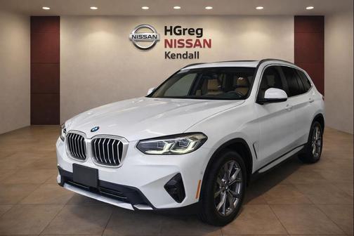 Alpine White 2023 BMW X3 sDrive30i
