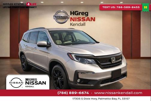 Lunar Silver Metallic 2022 Honda Pilot AWD Special Edition
