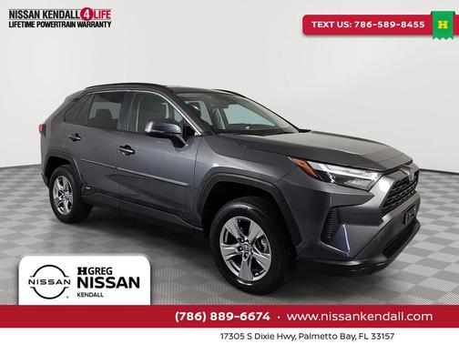 Magnetic Gray Metallic 2024 Toyota RAV4 Hybrid LE
