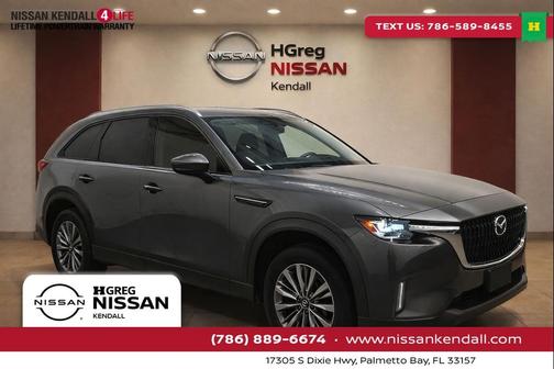 Machine Gray Metallic 2024 Mazda CX-90 3.3 Turbo Preferred Plus