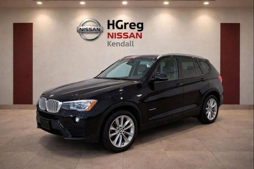 Black Sapphire Metallic 2017 BMW X3 xDrive28i