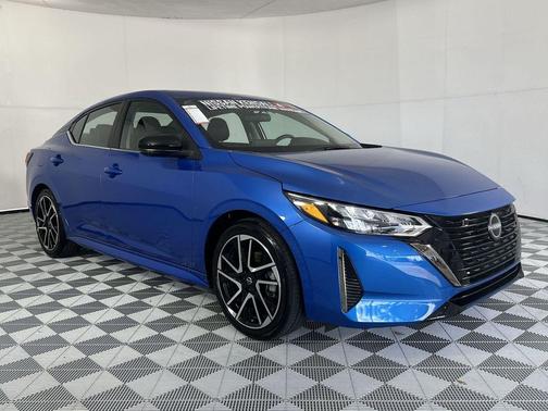 Electric Blue Metallic 2025 Nissan Sentra SR