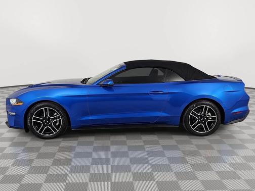 Velocity Blue Metallic 2020 Ford Mustang EcoBoost Premium