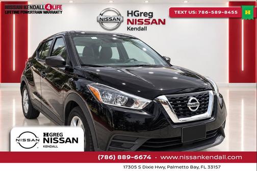 Super Black 2020 Nissan Kicks S