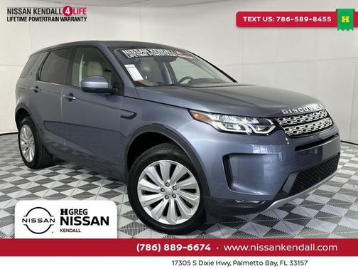Blue 2020 Land Rover Discovery Sport S