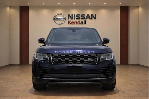 Blue 2018 Land Rover Range Rover 5.0L Supercharged