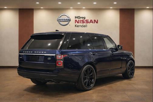 Blue 2018 Land Rover Range Rover 5.0L Supercharged