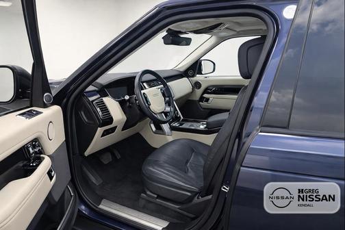 Blue 2018 Land Rover Range Rover 5.0L Supercharged