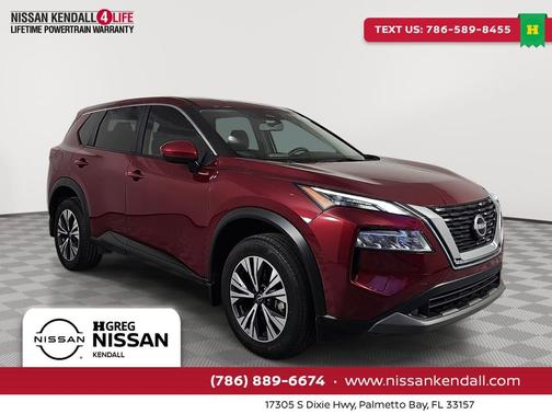 Scarlet Ember Tintcoat 2023 Nissan Rogue SV