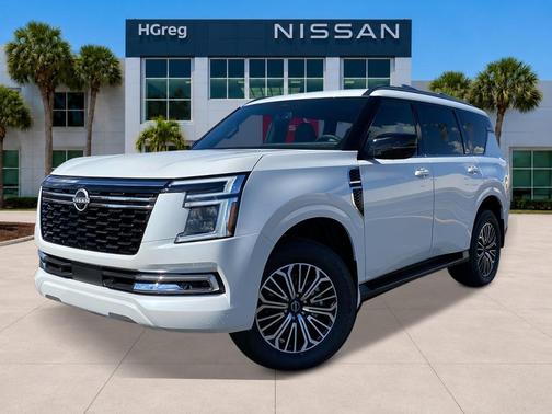 Aspen White Tricoat 2026 Nissan Armada SL
