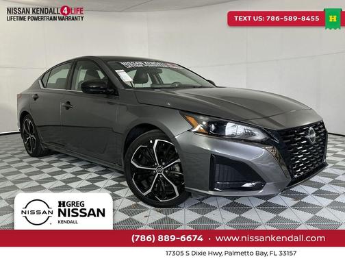 Gun Metallic 2024 Nissan Altima SR FWD