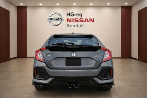Aegean Blue Metallic 2019 Honda Civic Sport Touring