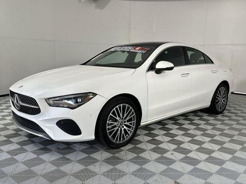 Polar White 2025 Mercedes-Benz CLA 250 4MATIC