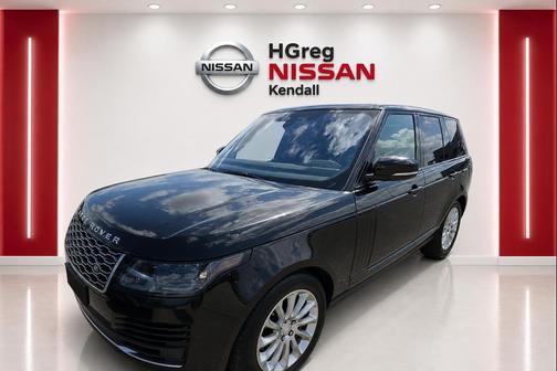 Black 2018 Land Rover Range Rover 3.0L Supercharged HSE