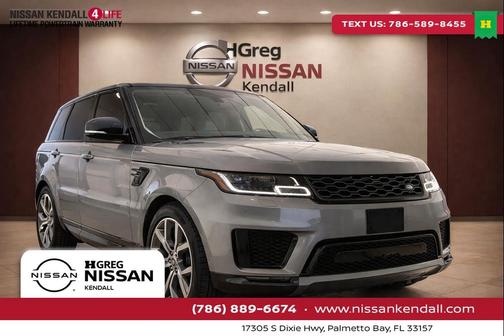 Gray 2022 Land Rover Range Rover Sport HSE Silver Edition