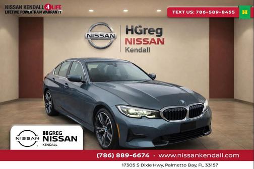 Blue Ridge Mountain Metallic 2021 BMW 330 330i