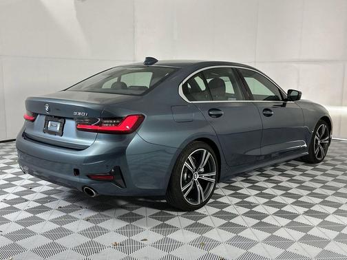 Blue Ridge Mountain Metallic 2021 BMW 330 330i