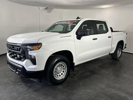 Summit White 2023 Chevrolet Silverado 1500 WT