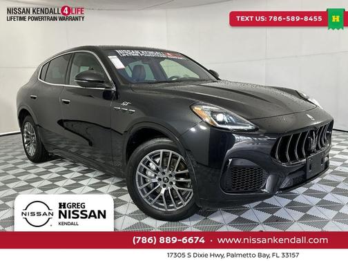 Nero Tempesta Metallic 2024 Maserati Grecale GT