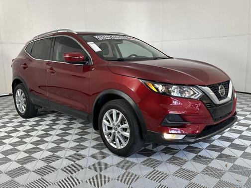 Scarlet Ember Pearl Metallic 2022 Nissan Rogue Sport SV