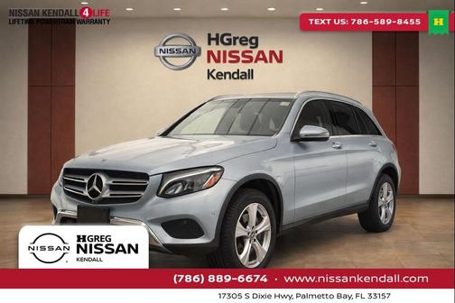 Diamond Silver Metallic 2018 Mercedes-Benz GLC 300 Base