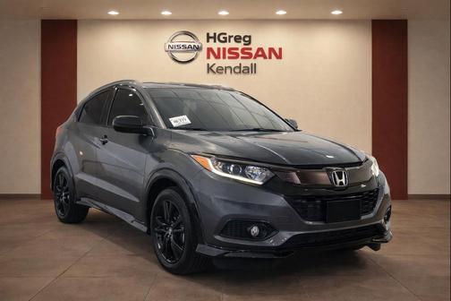 Modern Steel Metallic 2022 Honda HR-V 2WD Sport