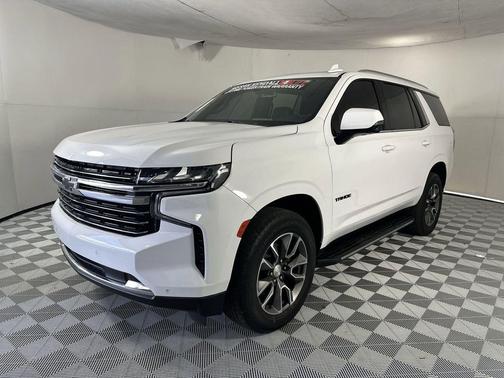 Summit White 2022 Chevrolet Tahoe LT