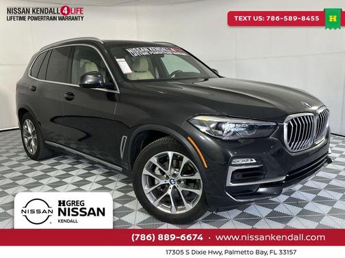 Dark Graphite Metallic 2019 BMW X5 xDrive40i