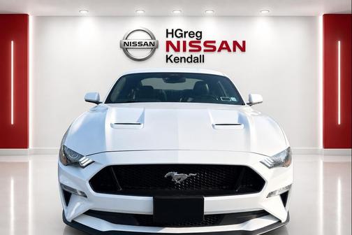 Oxford White 2023 Ford Mustang EcoBoost Premium