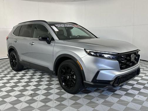 Lunar Silver Metallic 2024 Honda CR-V Hybrid Sport AWD