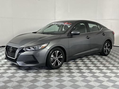 Gun Metallic 2021 Nissan Sentra SV