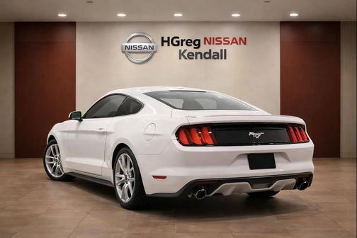 WHITE PLATINUM 2017 Ford Mustang EcoBoost Premium