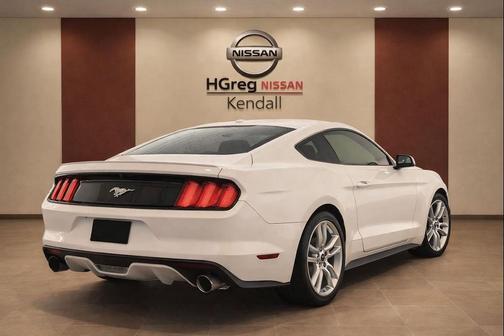 WHITE PLATINUM 2017 Ford Mustang EcoBoost Premium